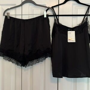 H&M silky sleep set